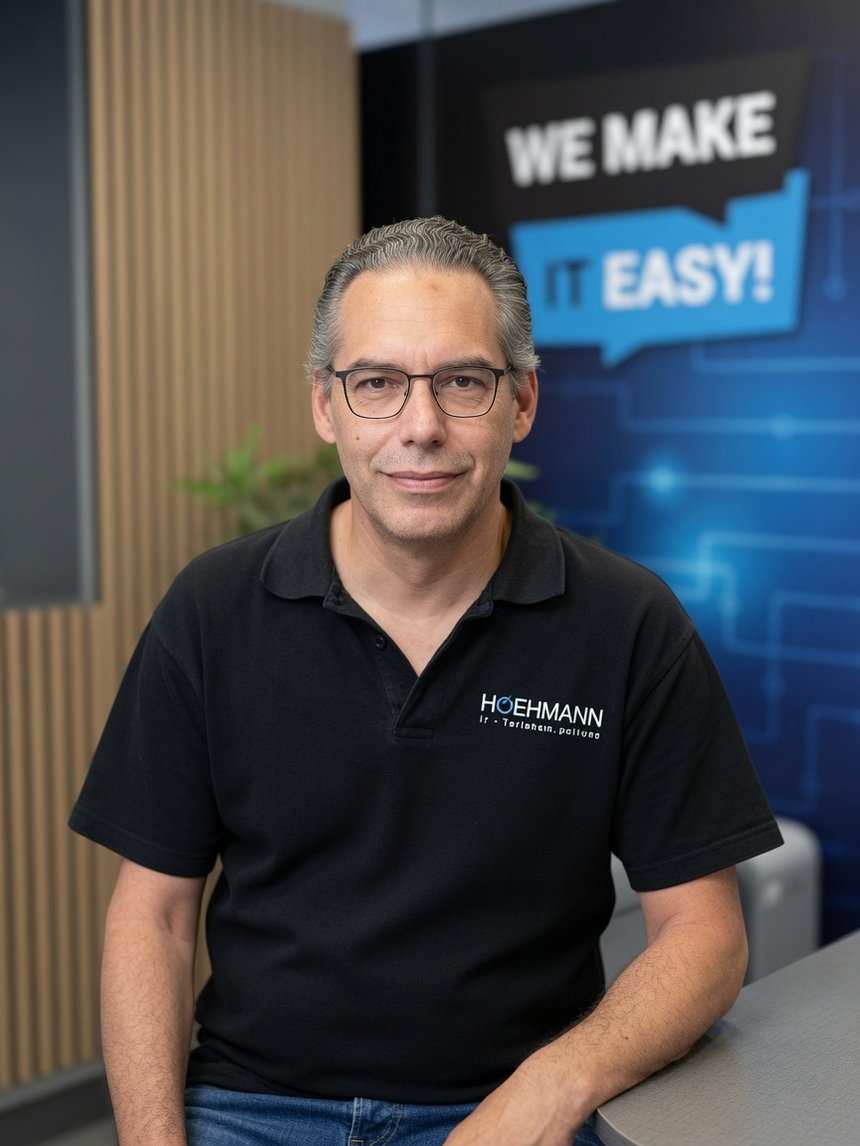 Mike Höhmann, „We make IT easy“